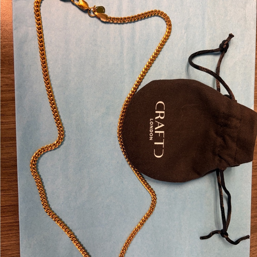 Craftd London Gold Chain Necklace
